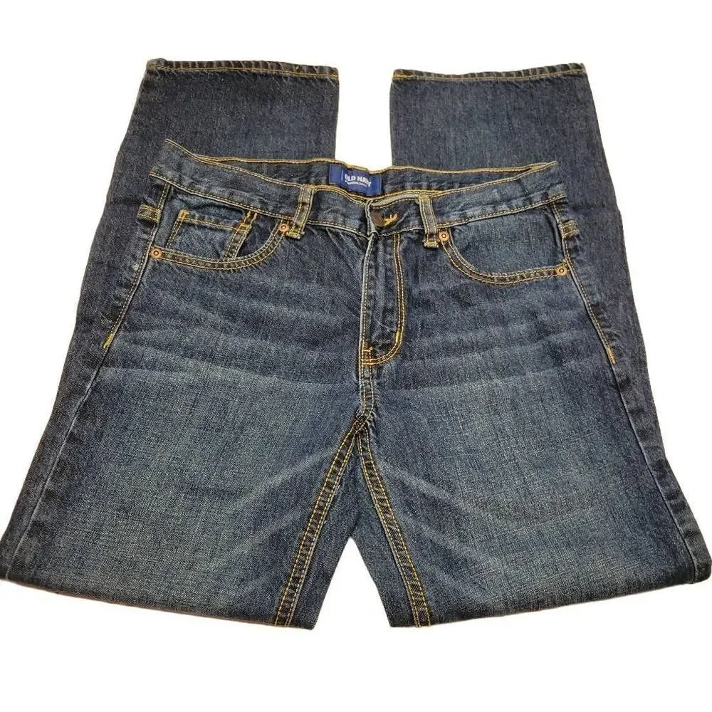 Old Navy straight leg jeans 12 husky
